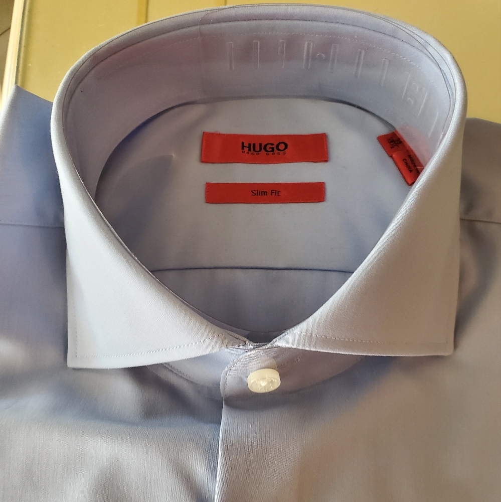Hugo boss men dress shirt size 16
